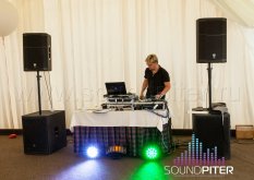 Звук и DJ на тимбилдинге в гольф-клубе "Gorki Resort"